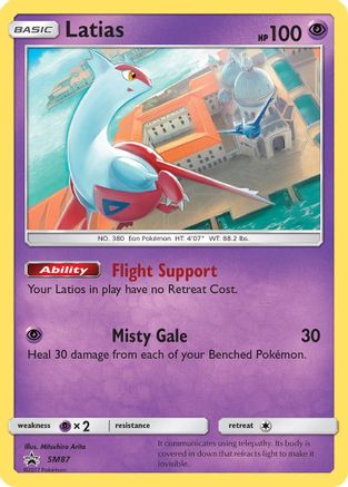 Latias (SM87) [Sun & Moon: Black Star Promos] - Trinity Hobby