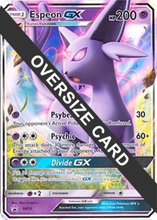 Espeon GX (SM35) (Jumbo Card) [Sun & Moon: Black Star Promos] - Trinity Hobby