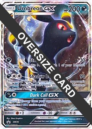 Umbreon GX (SM36) (Jumbo Card) [Sun & Moon: Black Star Promos] - Trinity Hobby