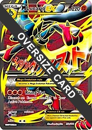 M Lucario EX (55a/111) (Jumbo Card) [XY: Furious Fists] - Trinity Hobby