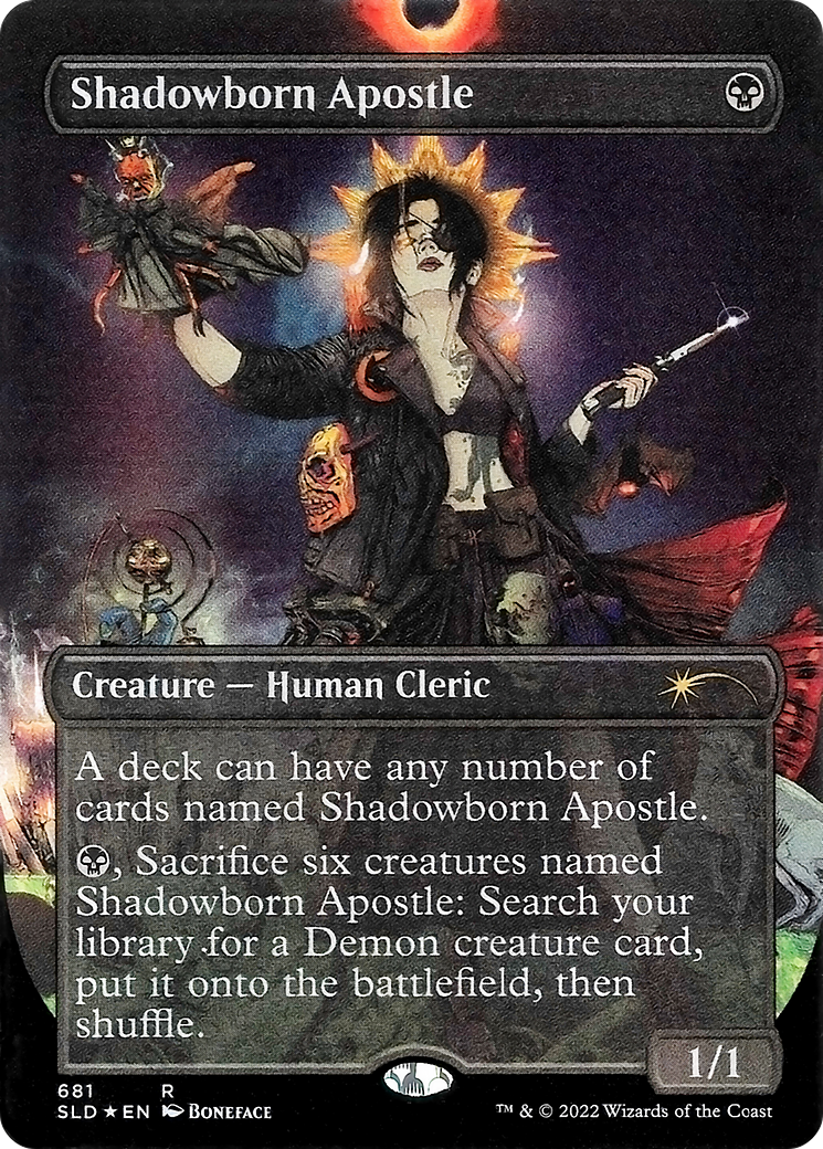 Shadowborn Apostle (681) (Borderless) [Secret Lair Drop Promos] - Trinity Hobby