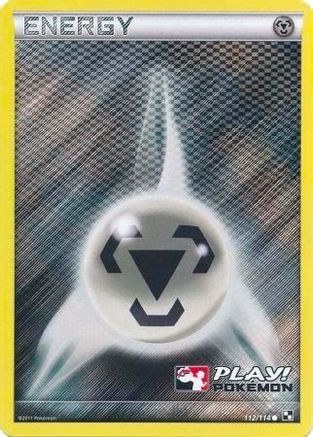 Metal Energy (112/114) (Play Pokemon Promo) [Black & White: Base Set] - Trinity Hobby
