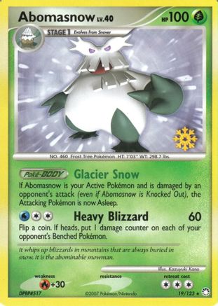 Abomasnow (19/123) [Countdown Calendar Promos] - Trinity Hobby