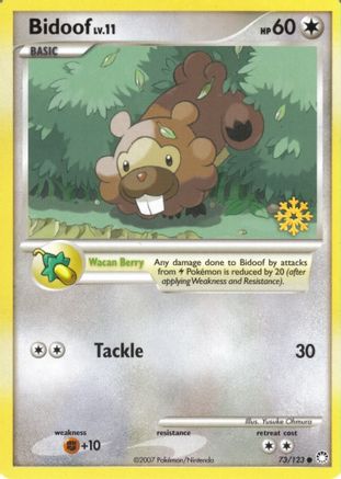 Bidoof (73/123) [Countdown Calendar Promos] - Trinity Hobby