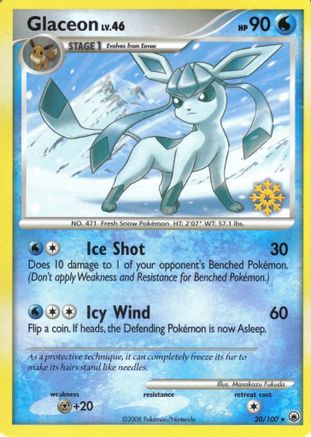 Glaceon (20/100) [Countdown Calendar Promos] - Trinity Hobby