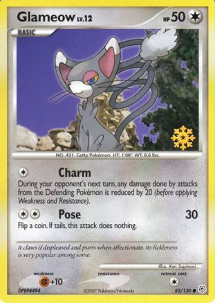 Glameow (83/130) [Countdown Calendar Promos] - Trinity Hobby