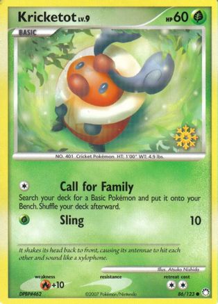Kricketot (86/123) [Countdown Calendar Promos] - Trinity Hobby