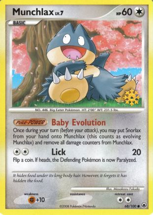 Munchlax (68/100) [Countdown Calendar Promos] - Trinity Hobby