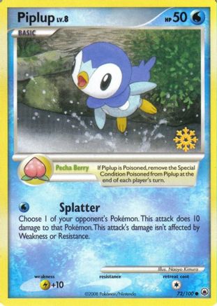 Piplup (72/100) [Countdown Calendar Promos] - Trinity Hobby