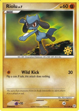 Riolu (61/130) [Countdown Calendar Promos] - Trinity Hobby