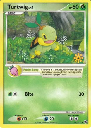 Turtwig (78/100) [Countdown Calendar Promos] - Trinity Hobby