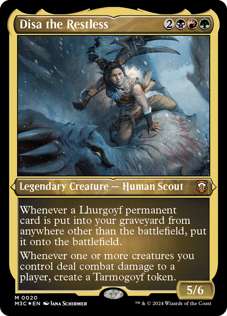 Disa the Restless (Foil Etched) [Modern Horizons 3 Commander] - Trinity Hobby