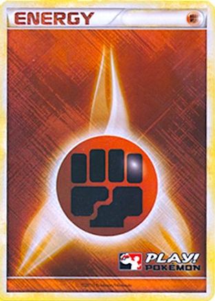 Fighting Energy (2010 Play Pokemon Promo) [League & Championship Cards] - Trinity Hobby
