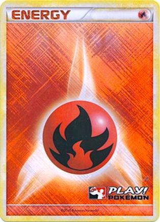 Fire Energy (2010 Play Pokemon Promo) [League & Championship Cards] - Trinity Hobby