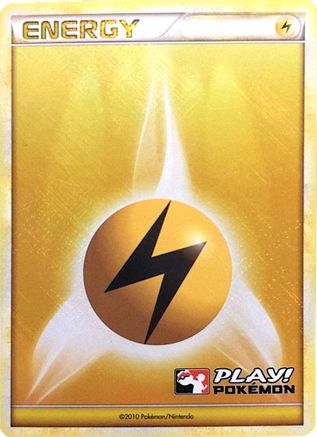 Lightning Energy (2010 Play Pokemon Promo) [League & Championship Cards] - Trinity Hobby