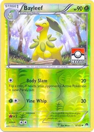 Bayleef (2/122) (League Promo) [XY: BREAKpoint] - Trinity Hobby