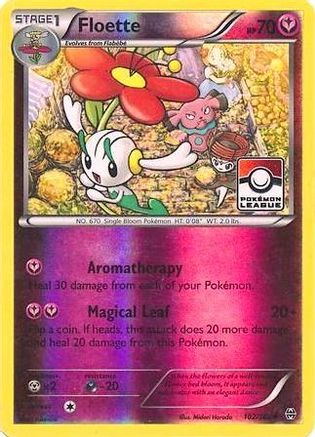 Floette (102/162) (League Promo) [XY: BREAKthrough] - Trinity Hobby