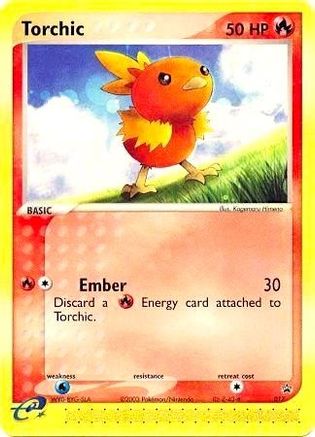 Torchic (017) (Non-Holo) [Nintendo: Black Star Promos] - Trinity Hobby