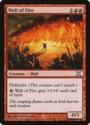 Wall of Fire  (10E-247) - [10th Edition]