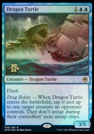 Dragon Turtle [Dungeons & Dragons: Adventures in the Forgotten Realms Prerelease Promos] - Trinity Hobby
