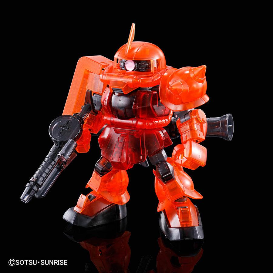 SDCS Zaku II [Char Aznable Custom] [Clear Color] - Trinity Hobby