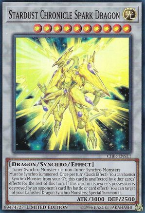 Stardust Chronicle Spark Dragon [CIBR-ENSE1] Super Rare - Trinity Hobby