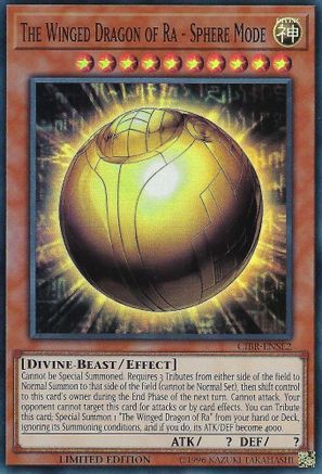 The Winged Dragon of Ra - Sphere Mode [CIBR-ENSE2] Super Rare - Trinity Hobby