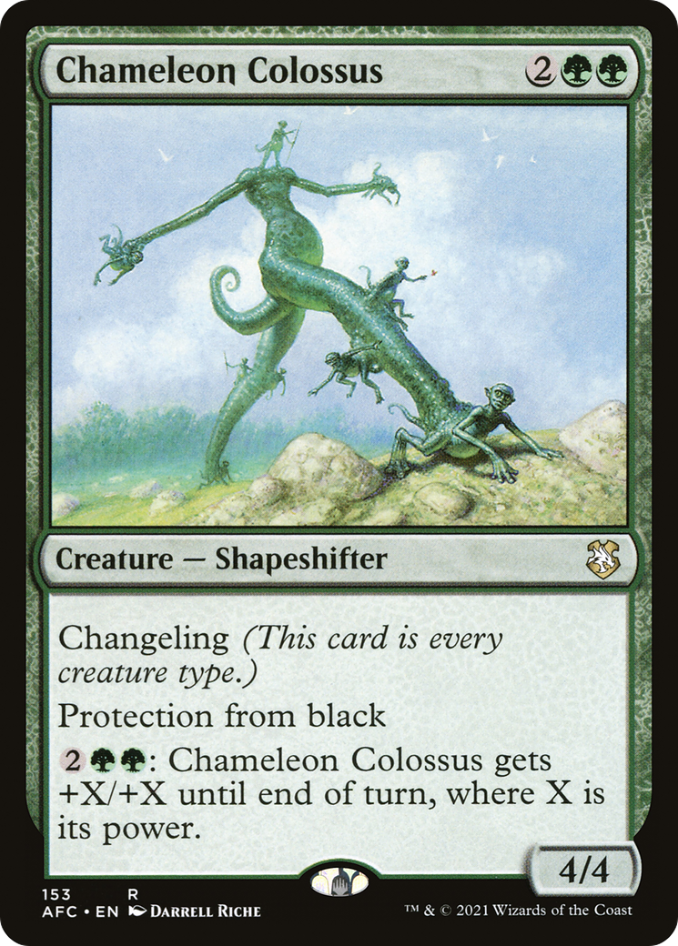Chameleon Colossus [Dungeons & Dragons: Adventures in the Forgotten Realms Commander] - Trinity Hobby