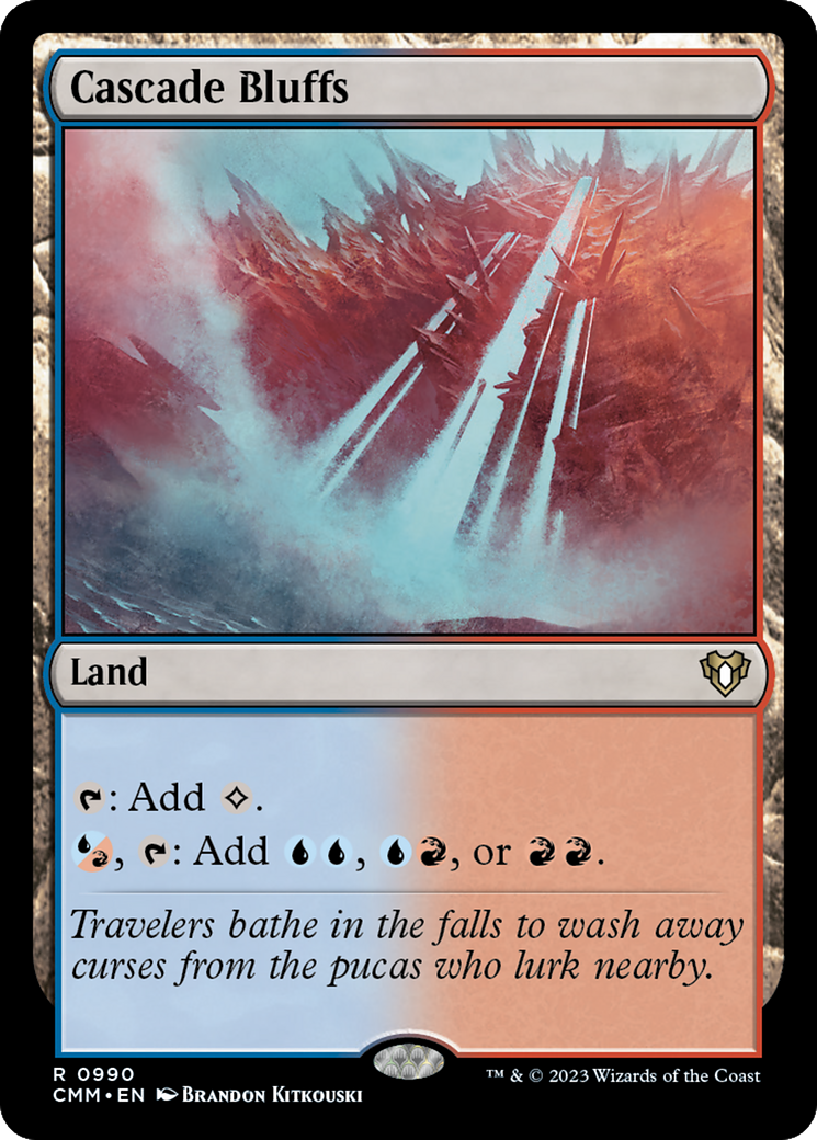 Cascade Bluffs [Commander Masters] - Trinity Hobby