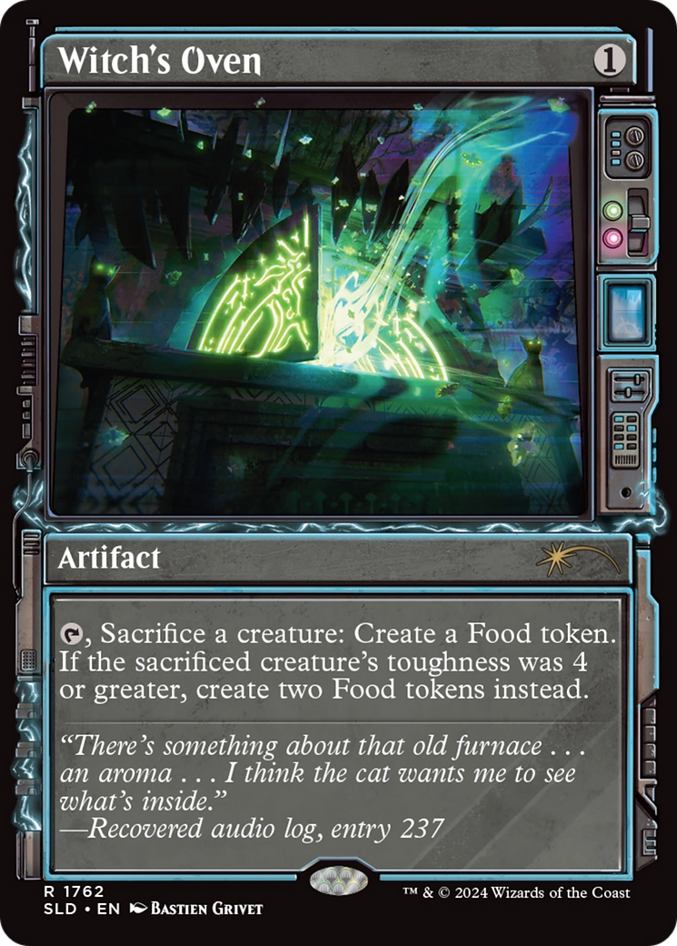 Witch's Oven  [Foil]  (SLD-1762) - [Secret Lair Drop]: (Showcase) - Trinity Hobby