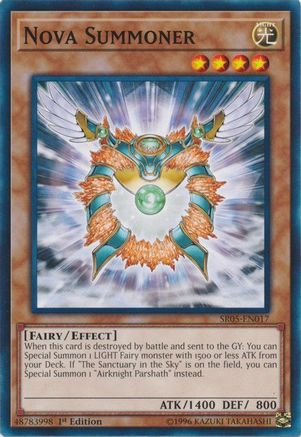 Nova Summoner [SR05-EN017] Common - Trinity Hobby