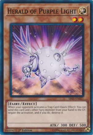 Herald of Purple Light [SR05-EN021] Common - Trinity Hobby