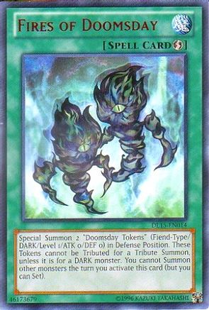 Fires of Doomsday (Red) [DL15-EN014] - Duelist League Promo Unlimited - Rare - Trinity Hobby