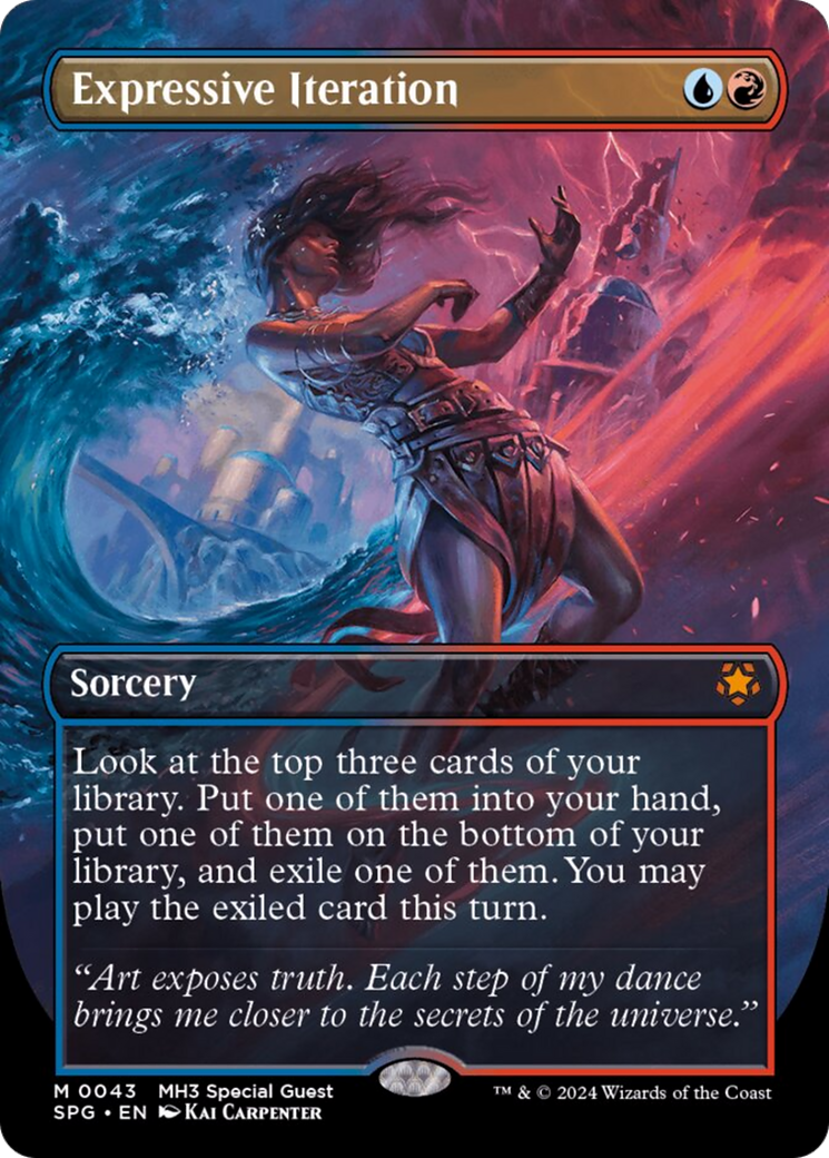 Expressive Iteration (Borderless) [Modern Horizons 3 Special Guests] - Trinity Hobby