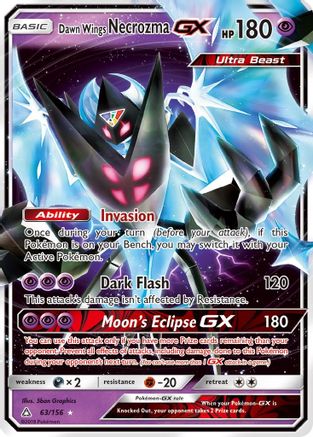 Dawn Wings Necrozma GX (63/156) [Sun & Moon: Ultra Prism] - Trinity Hobby