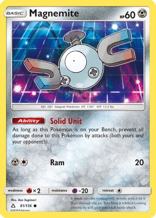 Magnemite (81/156) [Sun & Moon: Ultra Prism] - Trinity Hobby