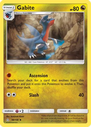 Gabite (98/156) [Sun & Moon: Ultra Prism] - Trinity Hobby
