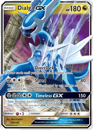 Dialga GX (100/156) [Sun & Moon: Ultra Prism] - Trinity Hobby