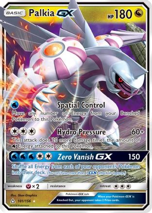 Palkia GX (101/156) [Sun & Moon: Ultra Prism] - Trinity Hobby