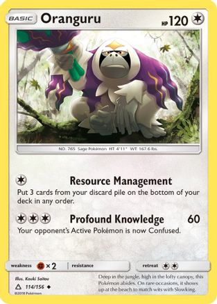 Oranguru (114/156) [Sun & Moon: Ultra Prism] - Trinity Hobby