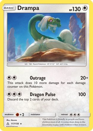 Drampa (117/156) [Sun & Moon: Ultra Prism] - Trinity Hobby