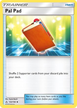 Pal Pad (132/156) [Sun & Moon: Ultra Prism] - Trinity Hobby