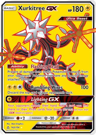Xurkitree GX (142/156) [Sun & Moon: Ultra Prism] - Trinity Hobby