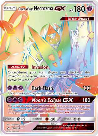 Dawn Wings Necrozma GX (161/156) [Sun & Moon: Ultra Prism] - Trinity Hobby