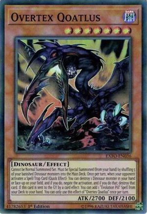 Overtex Qoatlus [EXFO-EN036] Super Rare - Trinity Hobby