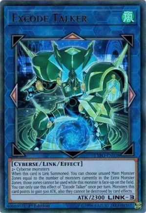 Excode Talker [EXFO-EN038] Ultra Rare - Trinity Hobby