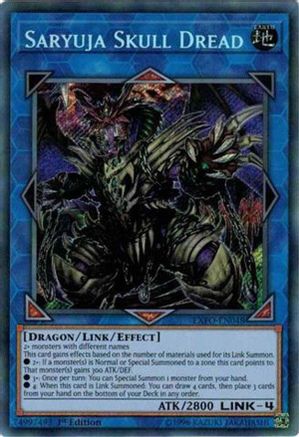 Saryuja Skull Dread [EXFO-EN048] Secret Rare - Trinity Hobby