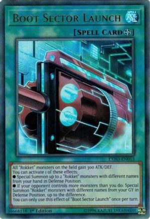 Boot Sector Launch [EXFO-EN053] Ultra Rare - Trinity Hobby
