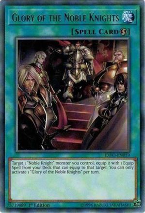 Glory of the Noble Knights [EXFO-EN059] Rare - Trinity Hobby