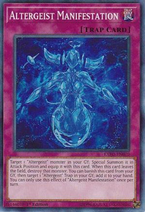 Altergeist Manifestation [EXFO-EN070] Super Rare - Trinity Hobby